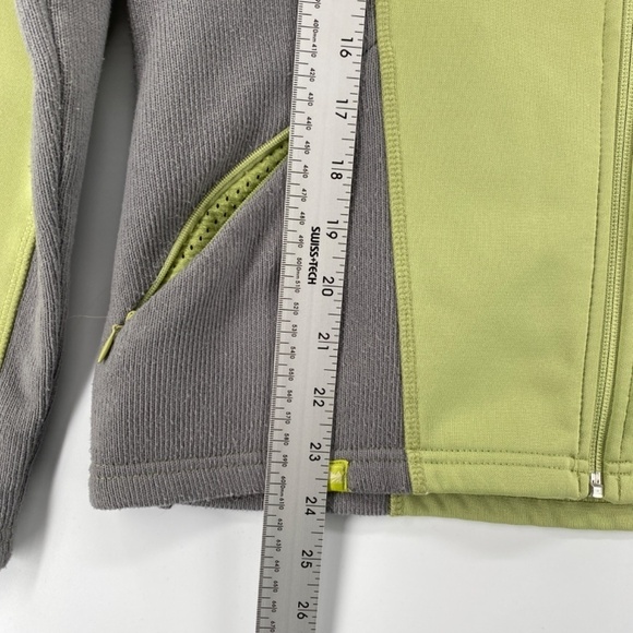 Wind River Women's Jacket Small Green Grey Exercise Full Front Zip Up Pockets - Picture 6 of 12